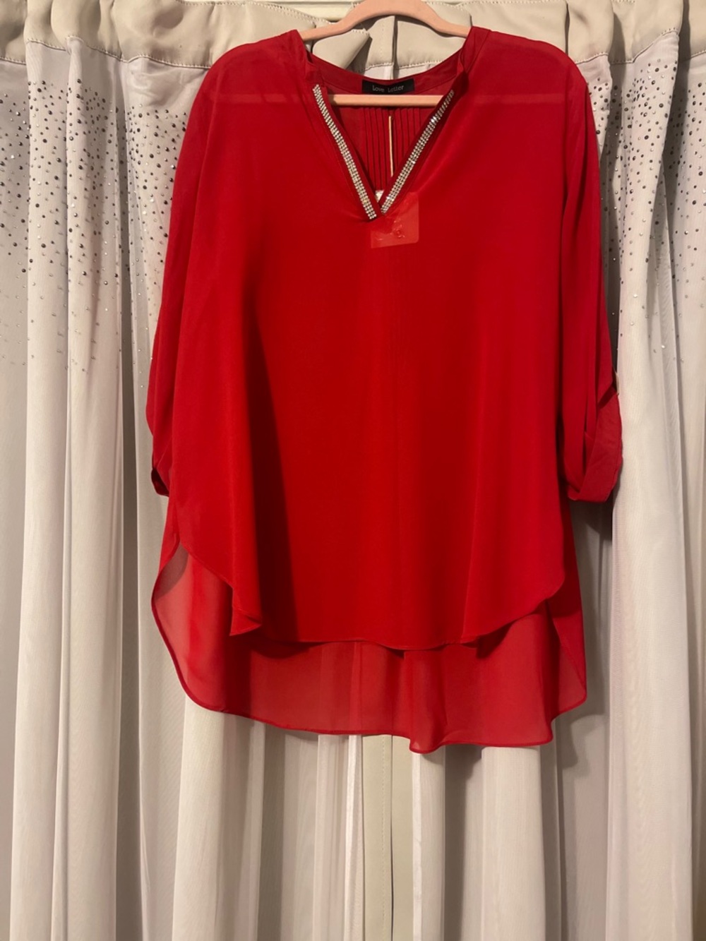 Love Letter Sheer Top